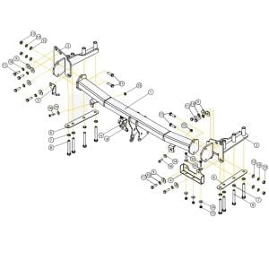 LAND ROVER Discovery Sport Sökülebilir Çeki Demiri 2019-