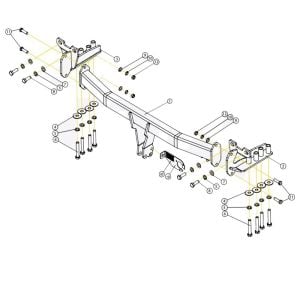 LAND ROVER Range Rover Evoque Çeki Demiri 2018- (L551)